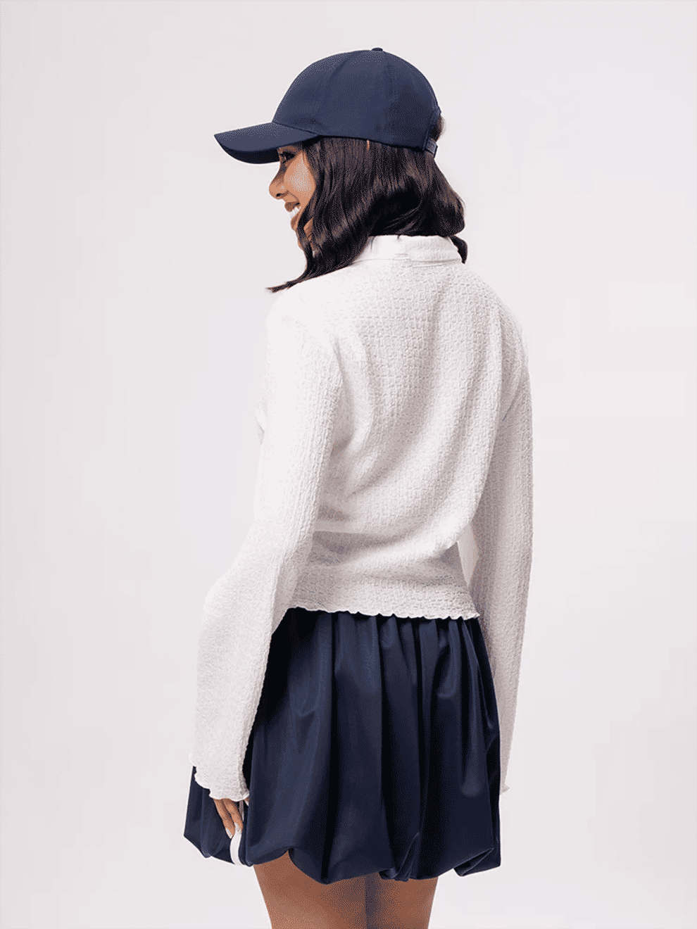 Edge White Textured Long Sleeve (2)