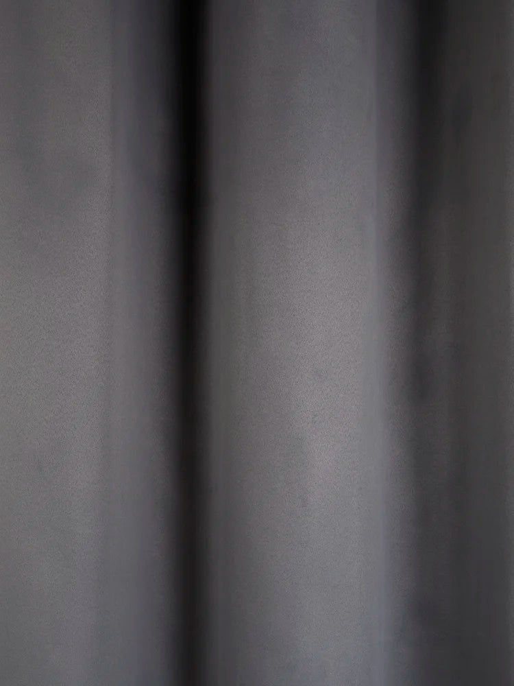 2 Pack Grey Blackout Eyelet Curtains (2)