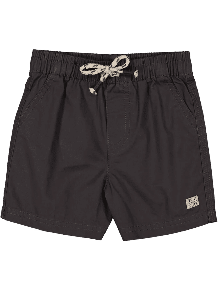 Charcoal Drawstring Shorts