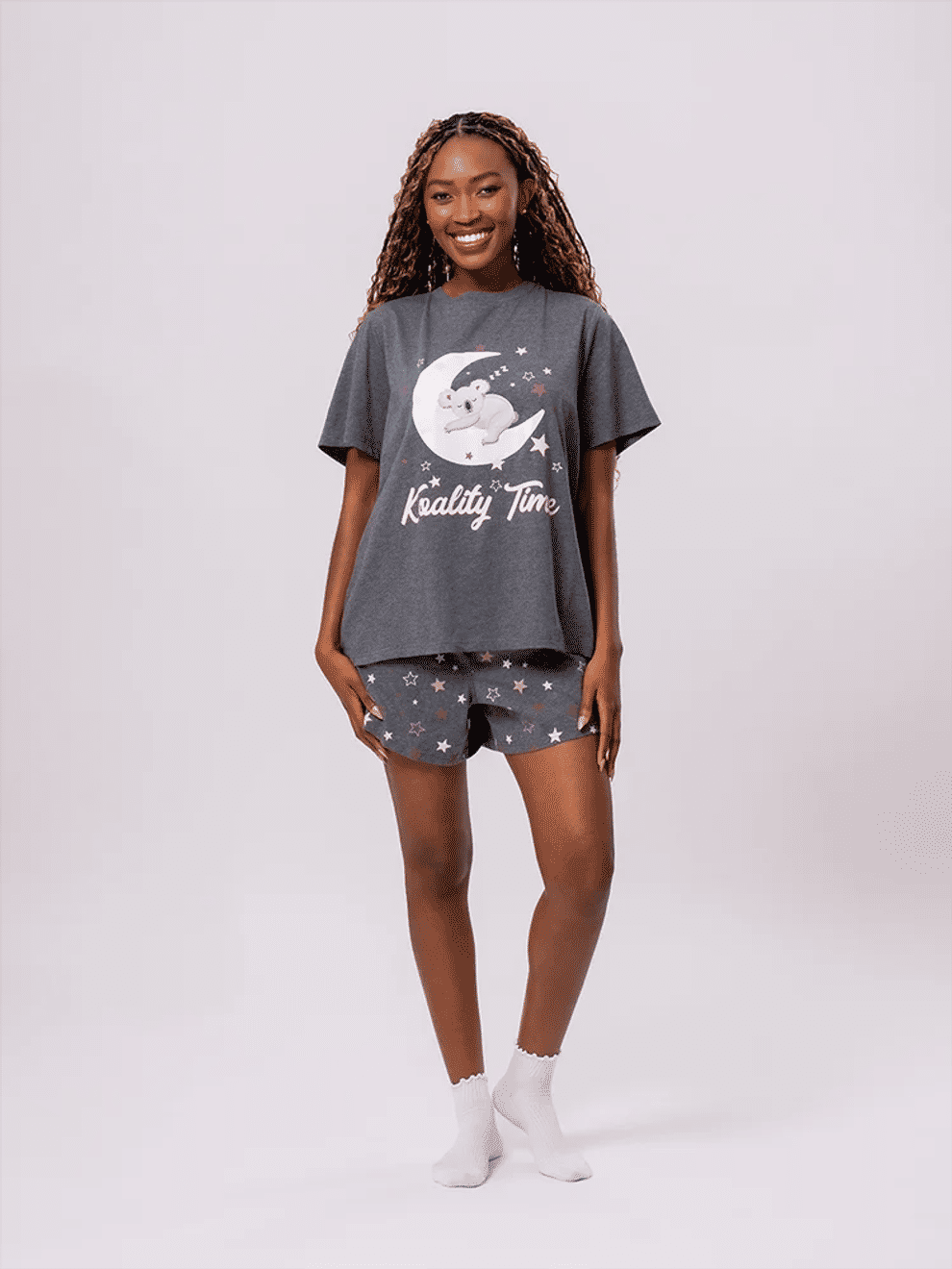 Koala Graphic Pyjama Set