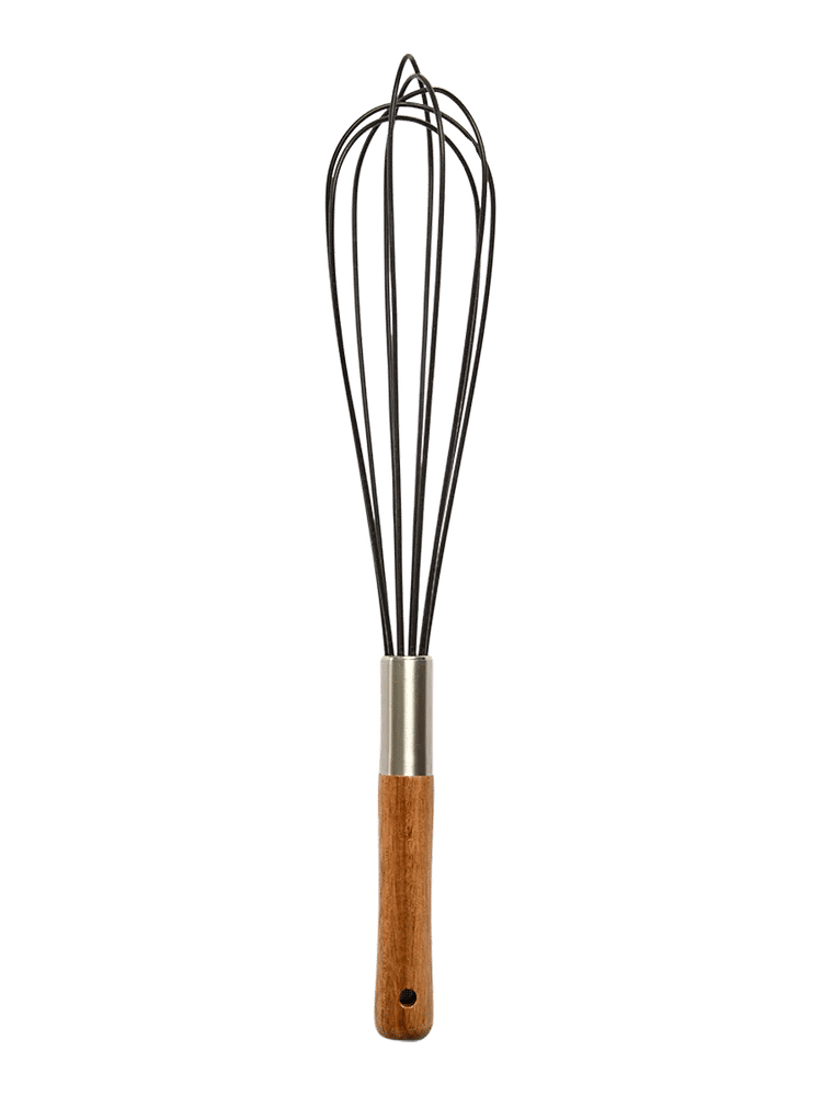 Black Wire Whisk With Wood Handle (1)