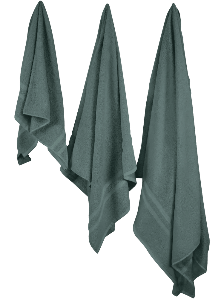 Sage Green Cotton Bath Sheet (2)