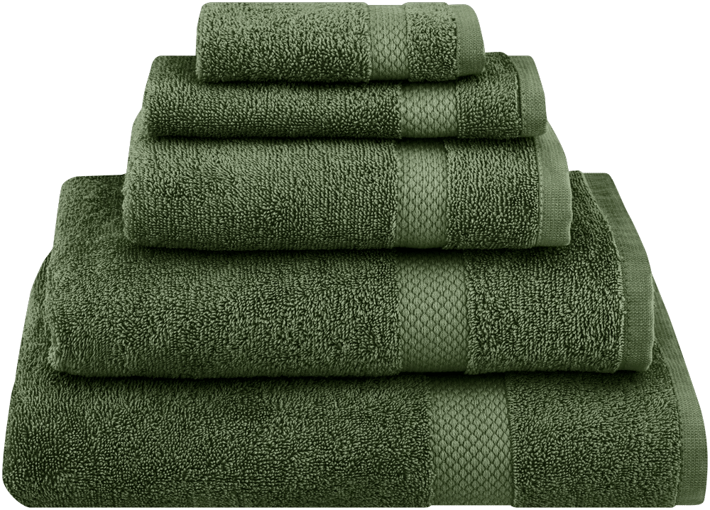 Green Cotton Face Cloth (1)