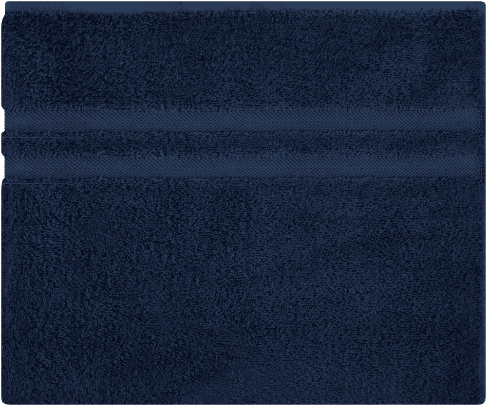 Navy Blue Cotton Bath Sheet (1)