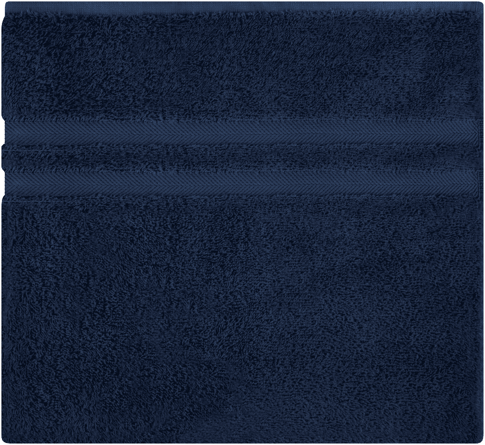 Navy Blue Textured Face Cloth (1)