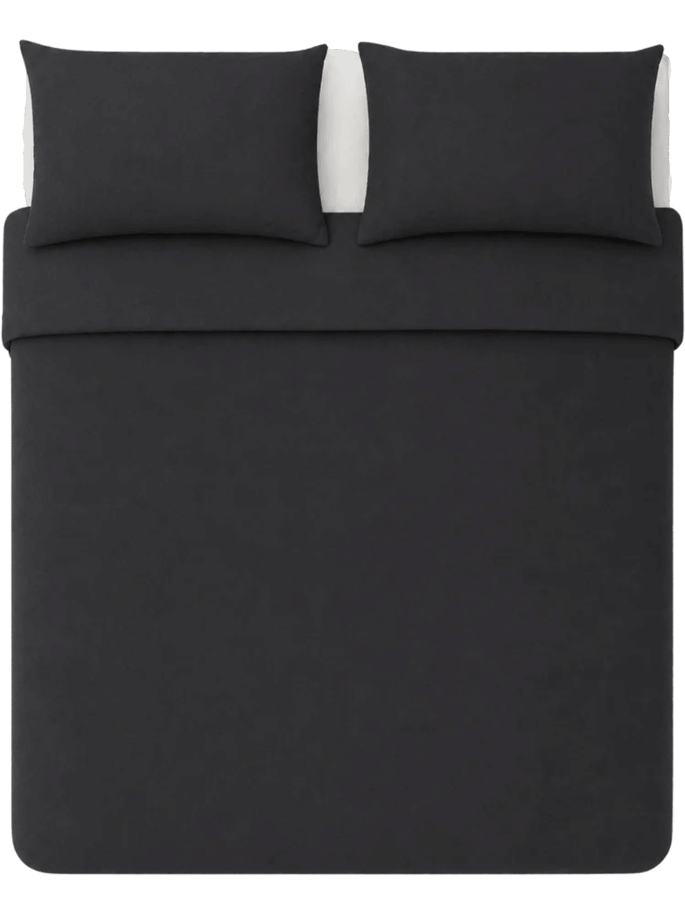 King Size Solid Charcoal Duvet
