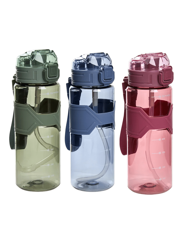 Assorted Plastic Leisure Water Bottle (6)
