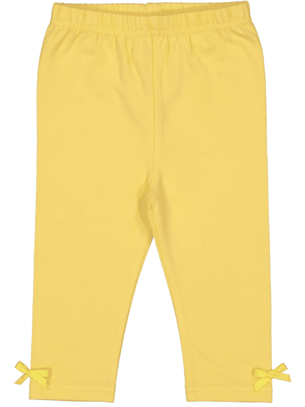 Bright Yellow Stretch Leggings