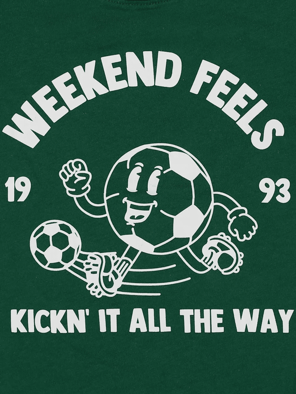 Green Graphic Soccer T-Shirt (2)