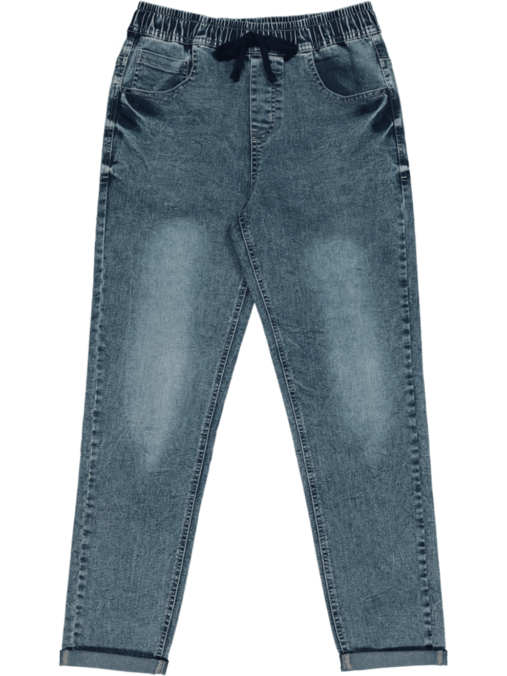Blue Denim Jogger Jeans