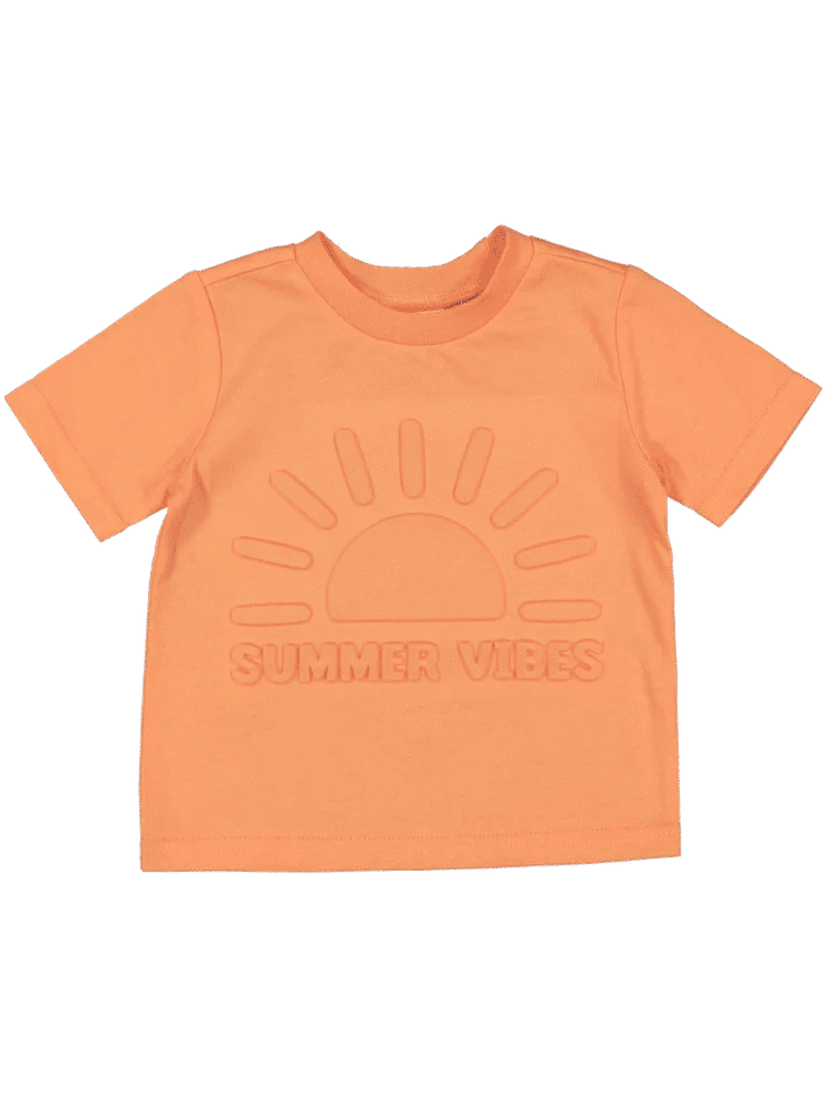 Orange Summer Vibes Graphic T-Shirt