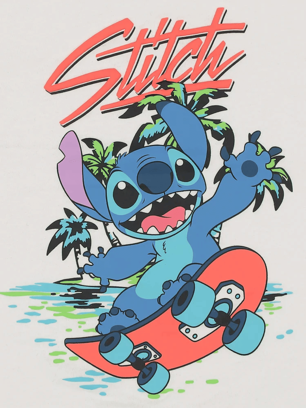 Disney Stitch Graphic T-Shirt (2)