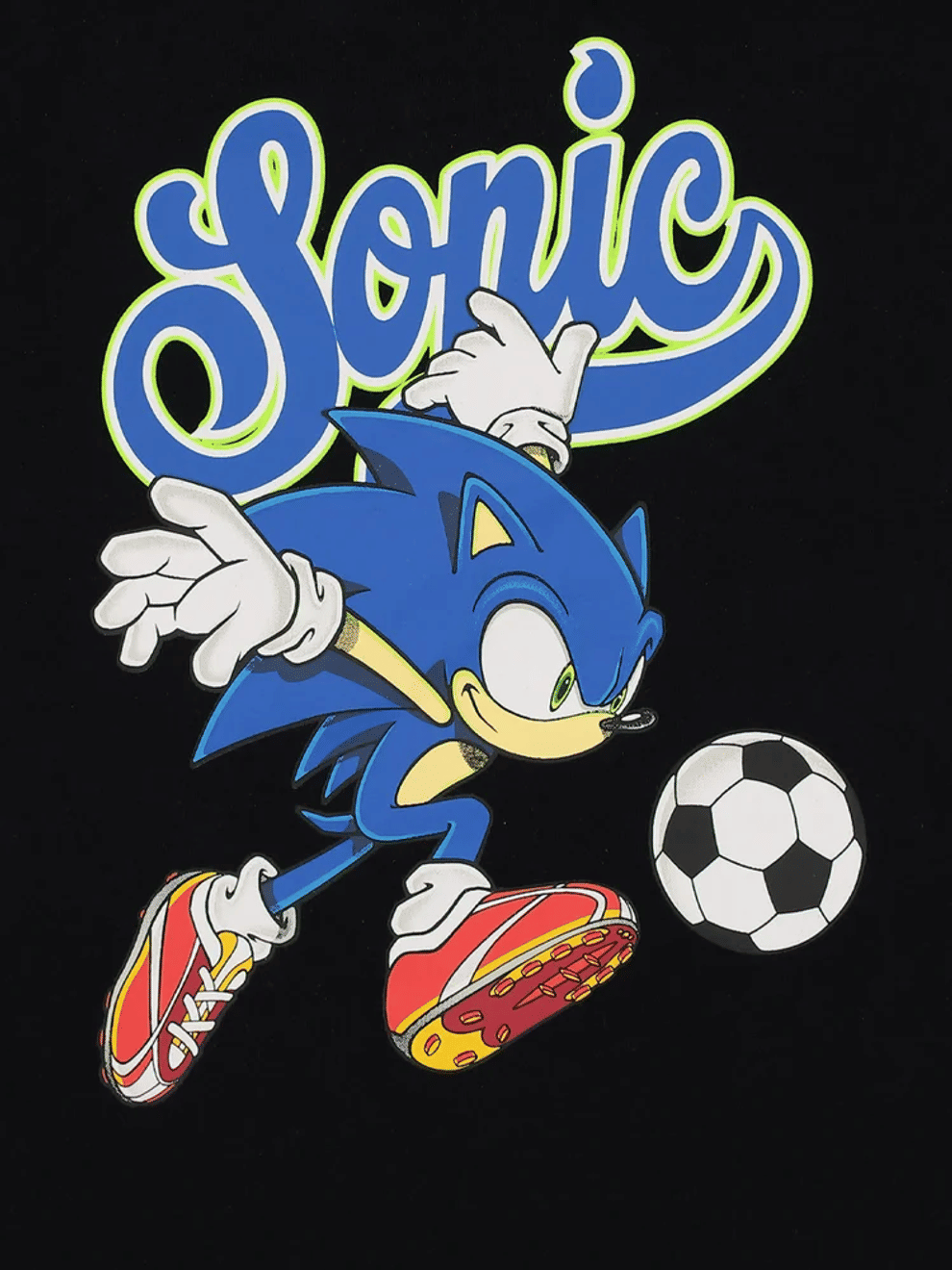 Sonic The Hedgehog Graphic T-Shirt (2)