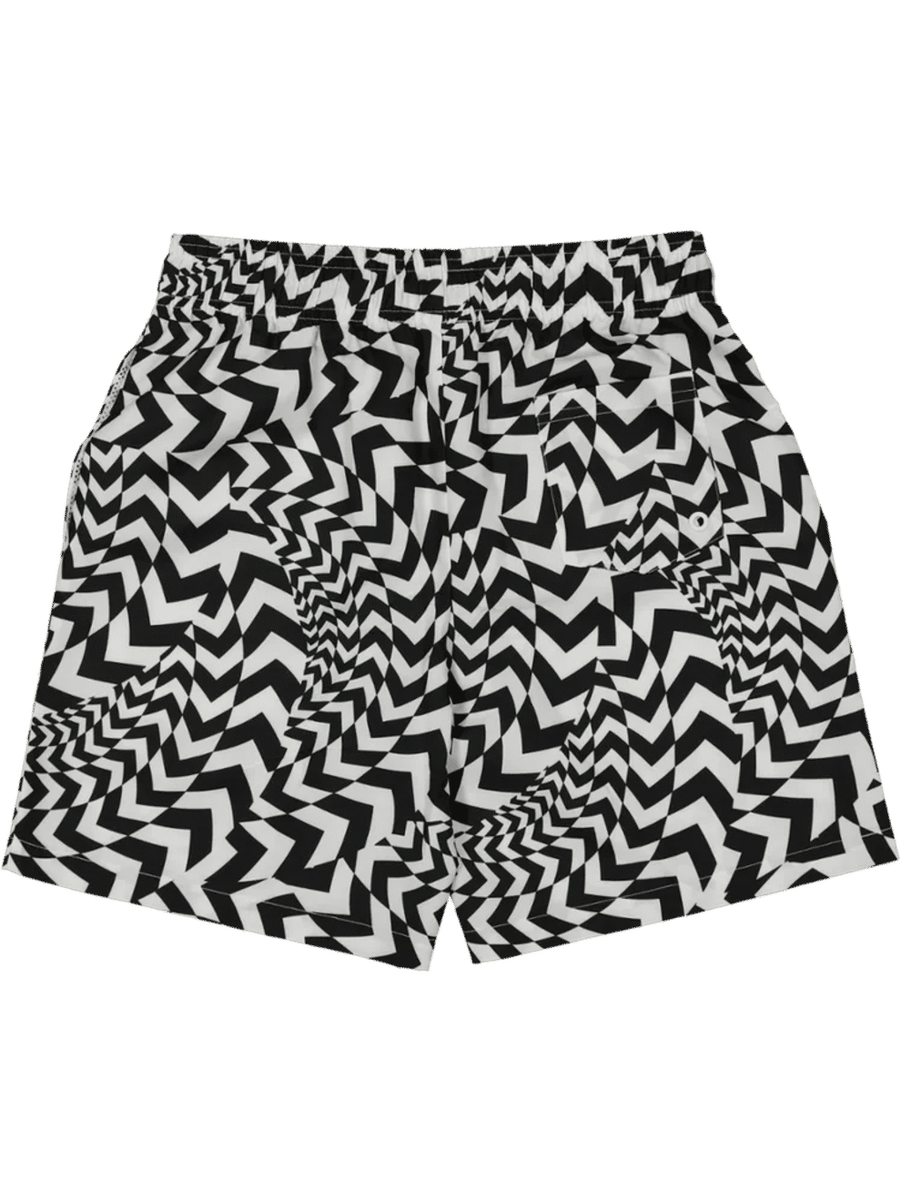 Geometric Pattern Sport Shorts (1)