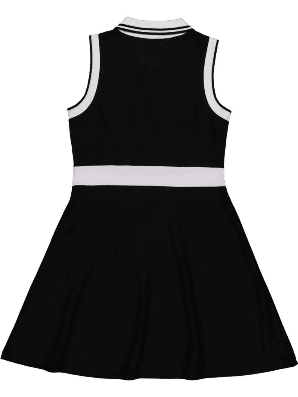 Sleeveless Collared Tennis Dress (1)
