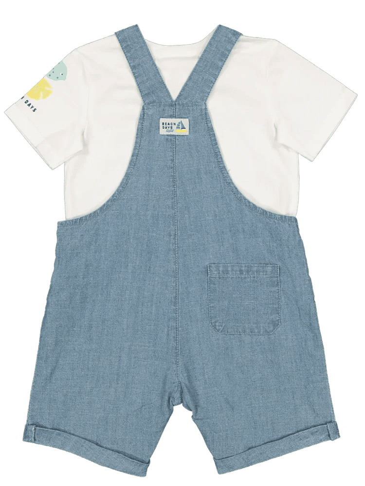 Beach Days Dungaree Set (2)