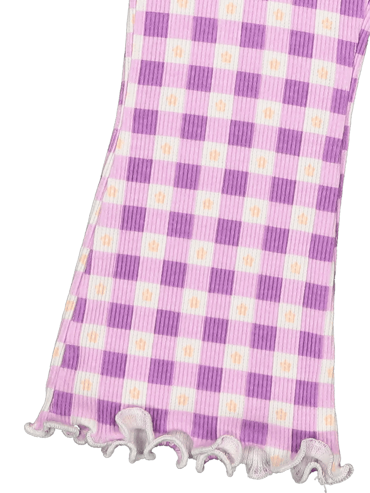 Check Flare Leggings (1)
