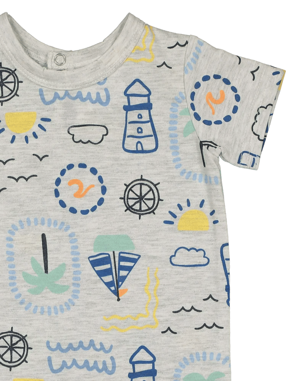 Sea Friends Print Romper (1)