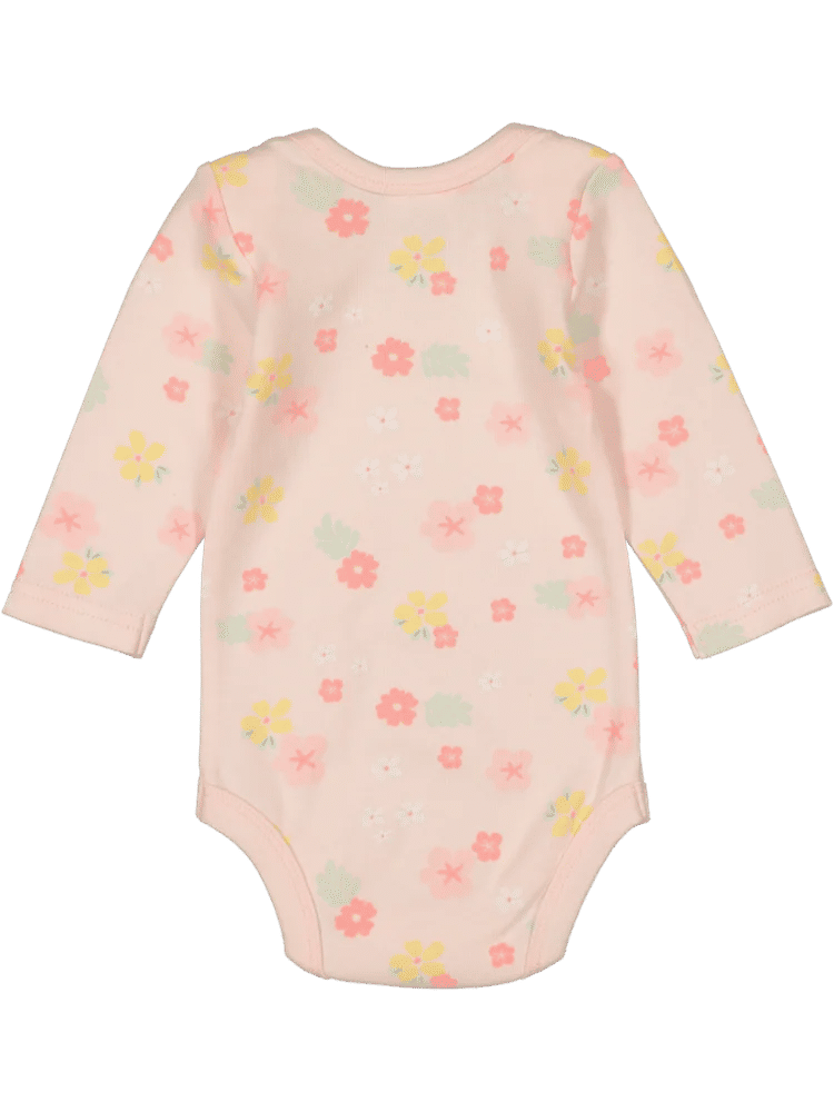 Floral Print Long Sleeve Bodysuit (1)