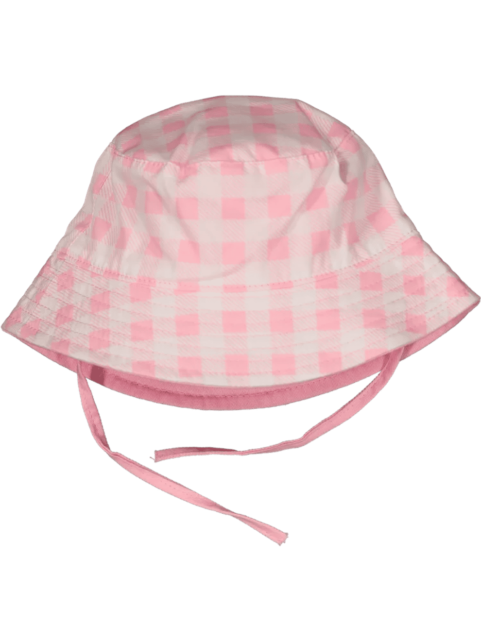 Pink Gingham Bucket Hat