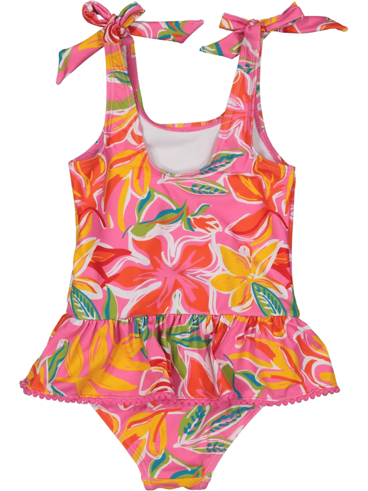 Floral Print Swimsuit (1)