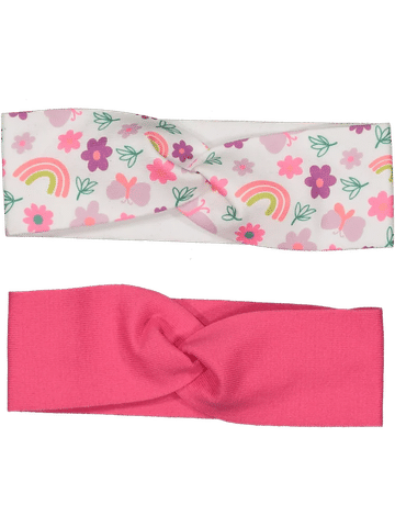 Floral And Pink Headbands