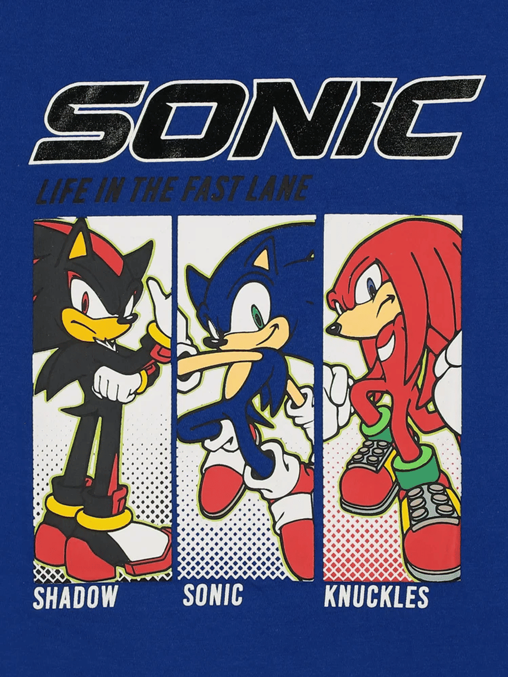 Sonic The Hedgehog Blue Tank Top (2)