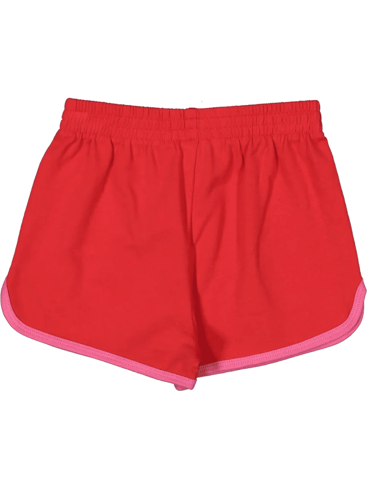 Red Graphic Shorts (1)