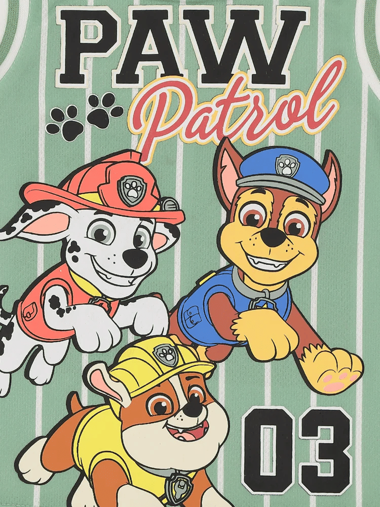Paw Patrol Striped Sleeveless Vest (2)