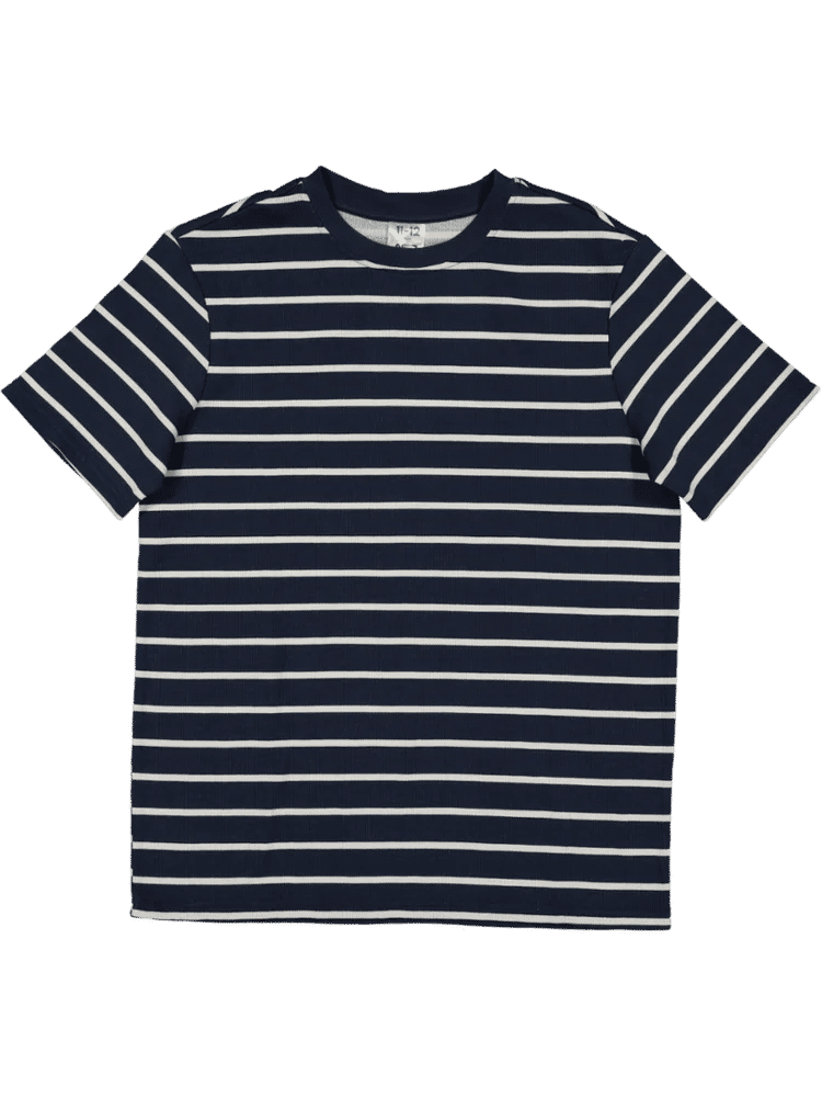Striped Cotton T-Shirt (1)
