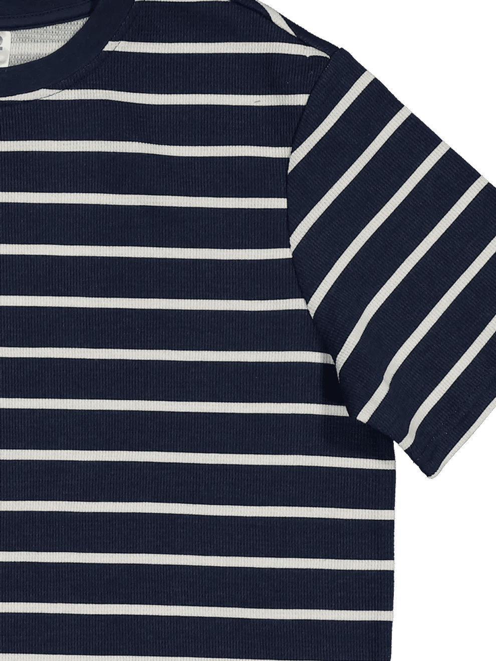Striped Cotton T-Shirt (2)