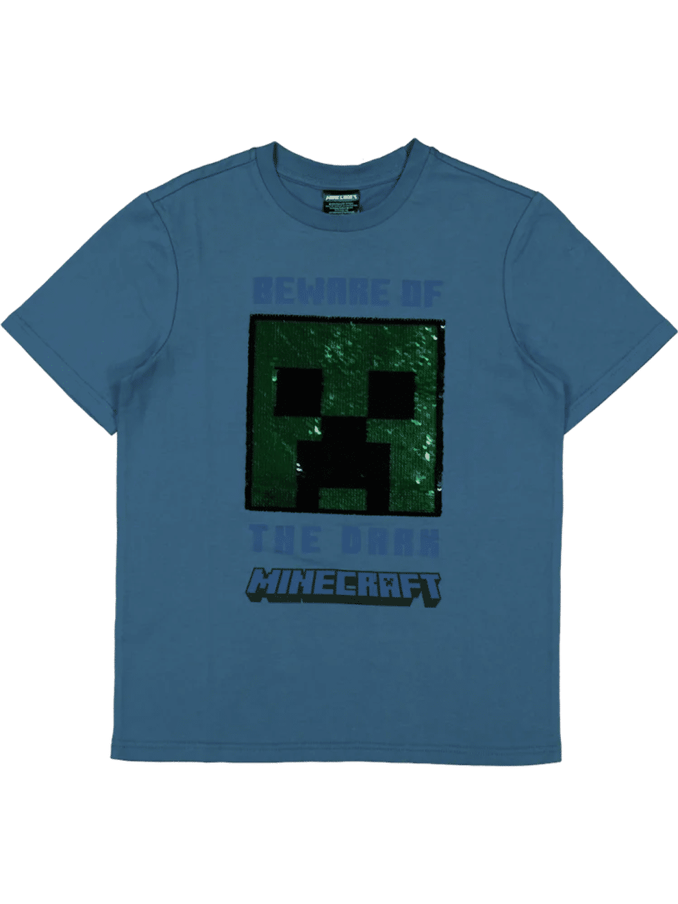 Minecraft Creeper Sequin T-Shirt