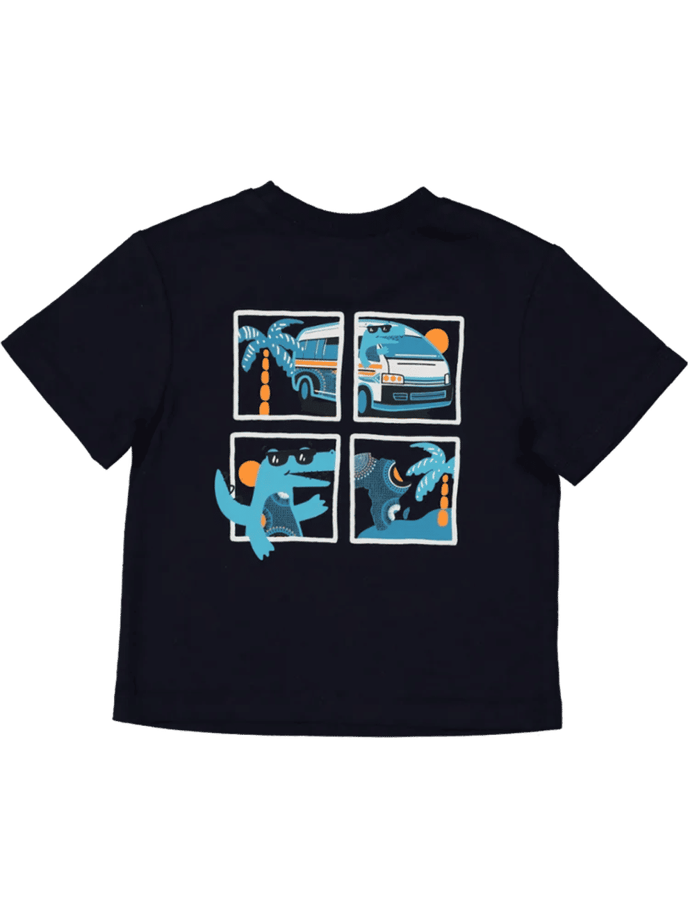 Deep Blue Graphic T-Shirt (1)