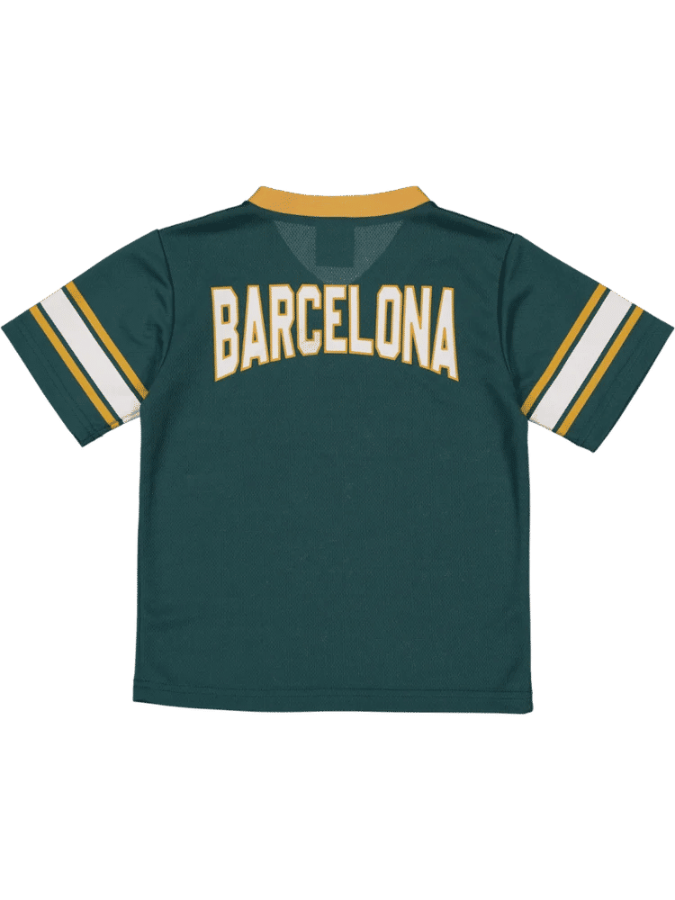Green Number 18 Sports Jersey (1)