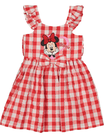 Minnie Mouse Gingham Check Dress