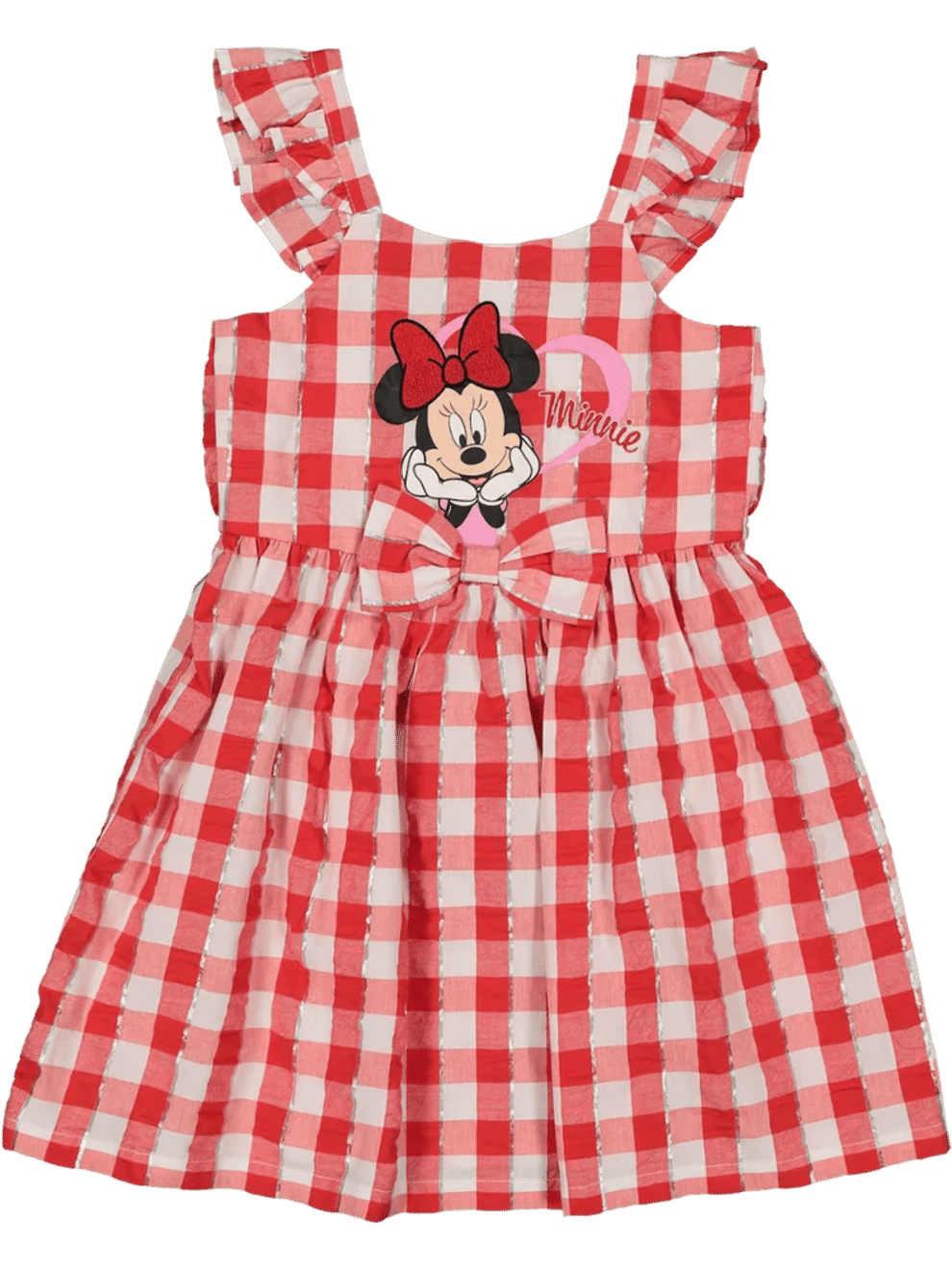 Minnie Mouse Gingham Check Dress