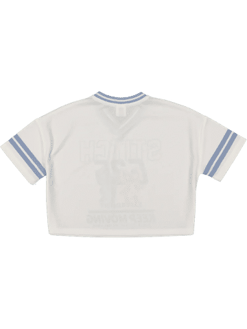 Stitch Graphic Print Jersey Top