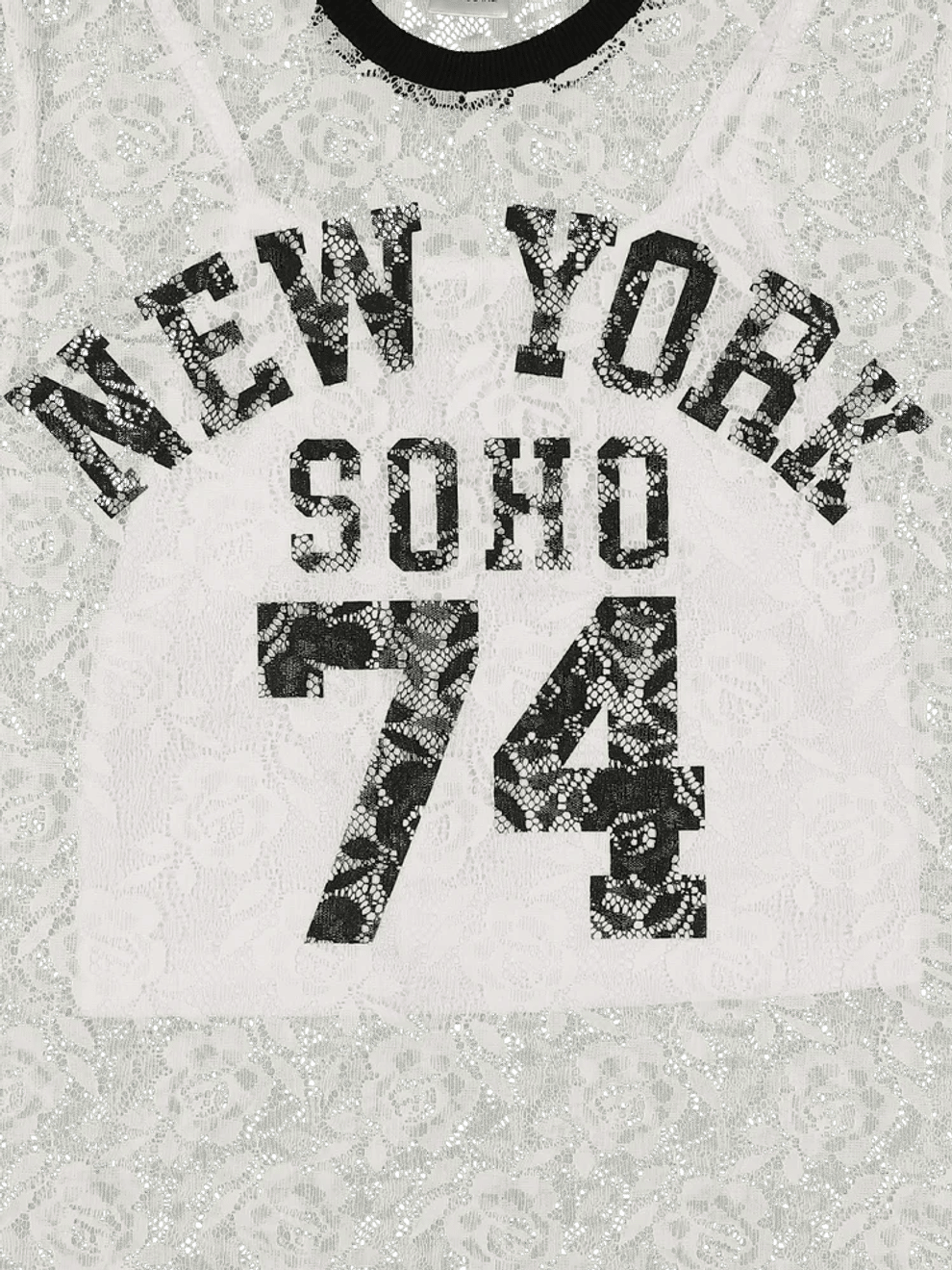 White Lace Graphic T-Shirt (2)