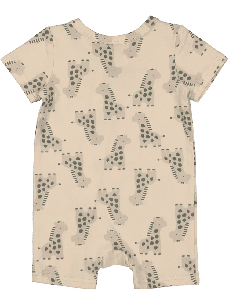 Giraffe Print Romper (2)