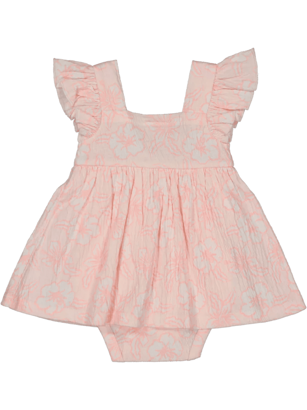Floral Frill Bodyvest Dress (2)