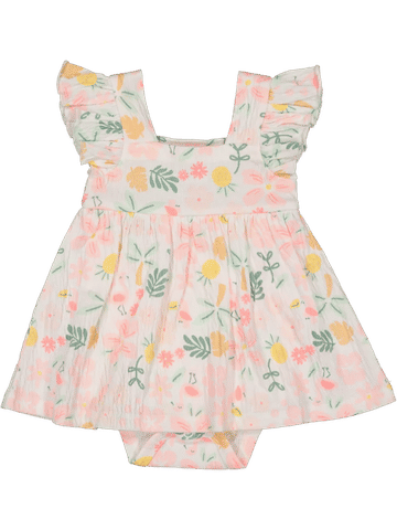 Floral Print Bodyvest Dress