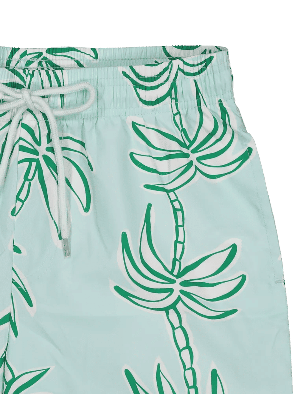 Tropical Print Swim Shorts (2)