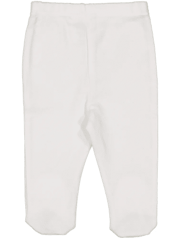 White Footed Leggings