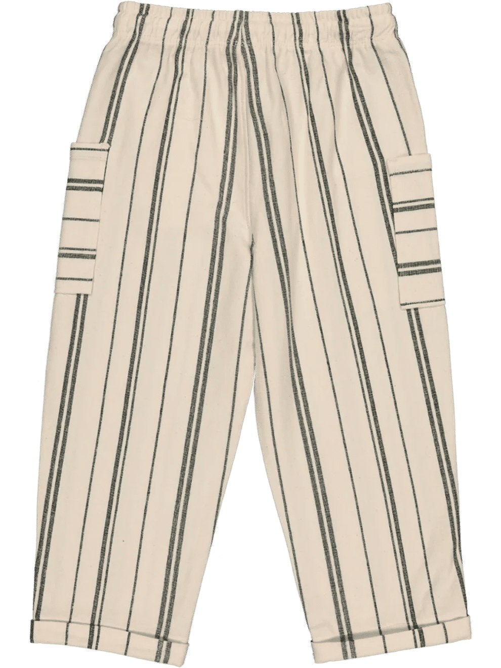 Striped Cotton Pants (2)