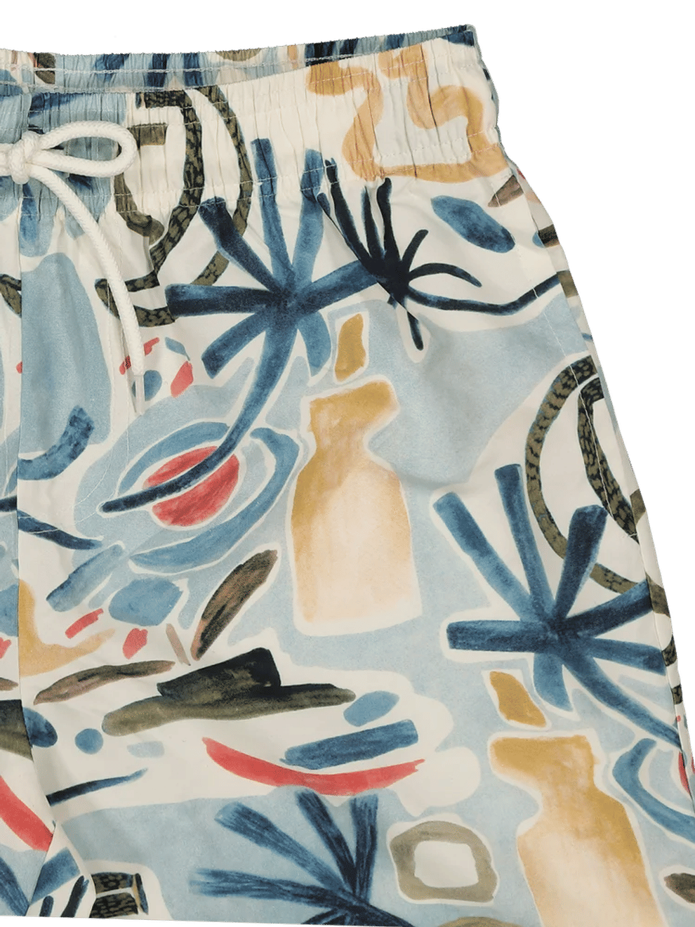 Abstract Print Shorts (2)