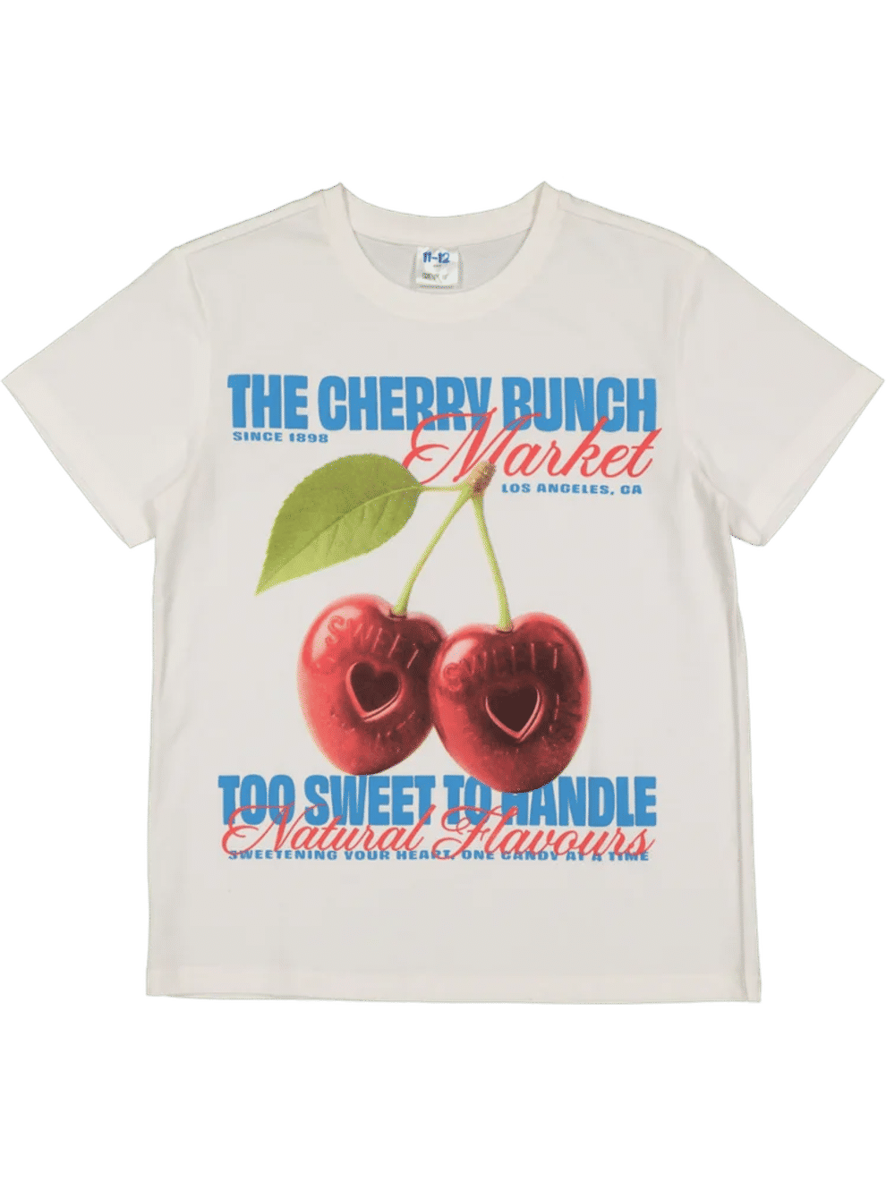 Cherry Graphic Crew Neck T-Shirt