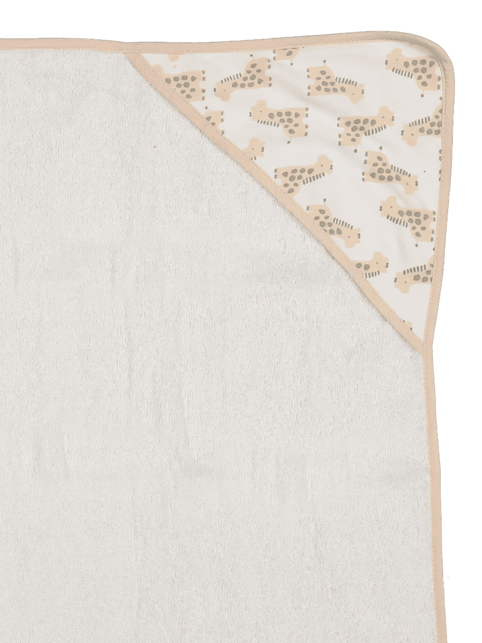 Giraffe Print Hooded Towel (1)