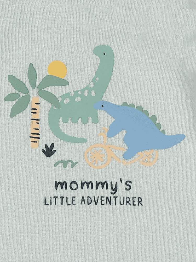 Long Sleeve Dinosaur Graphic Bodyvest (2)