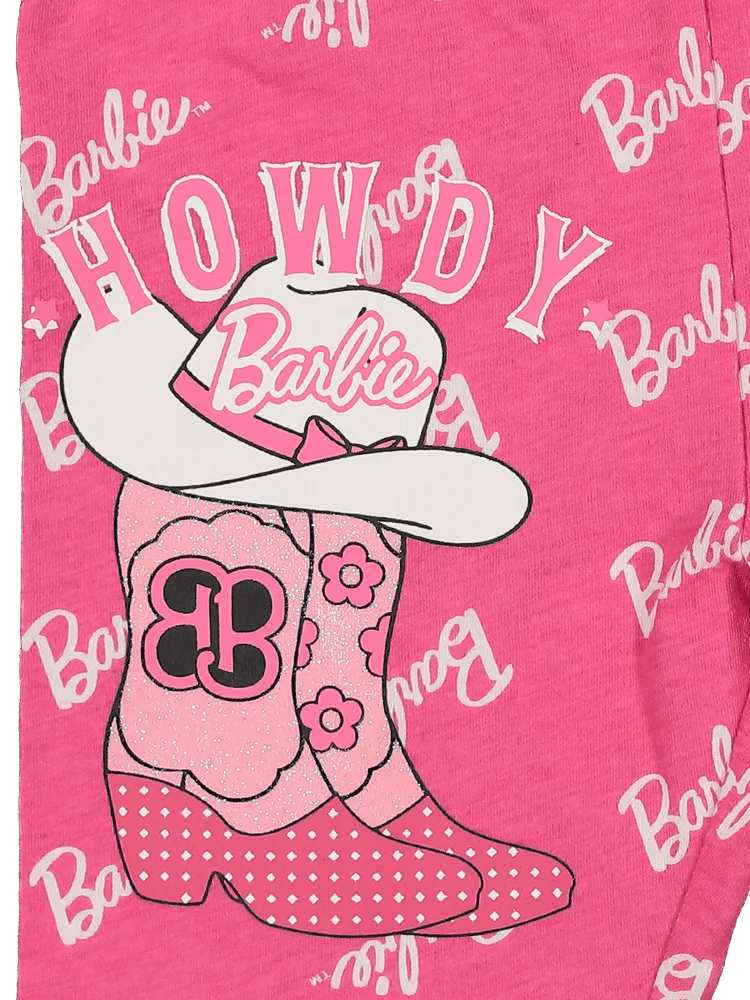 Barbie Print Cotton Shorts (2)