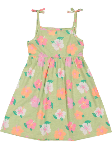 Floral Print Cotton Dress